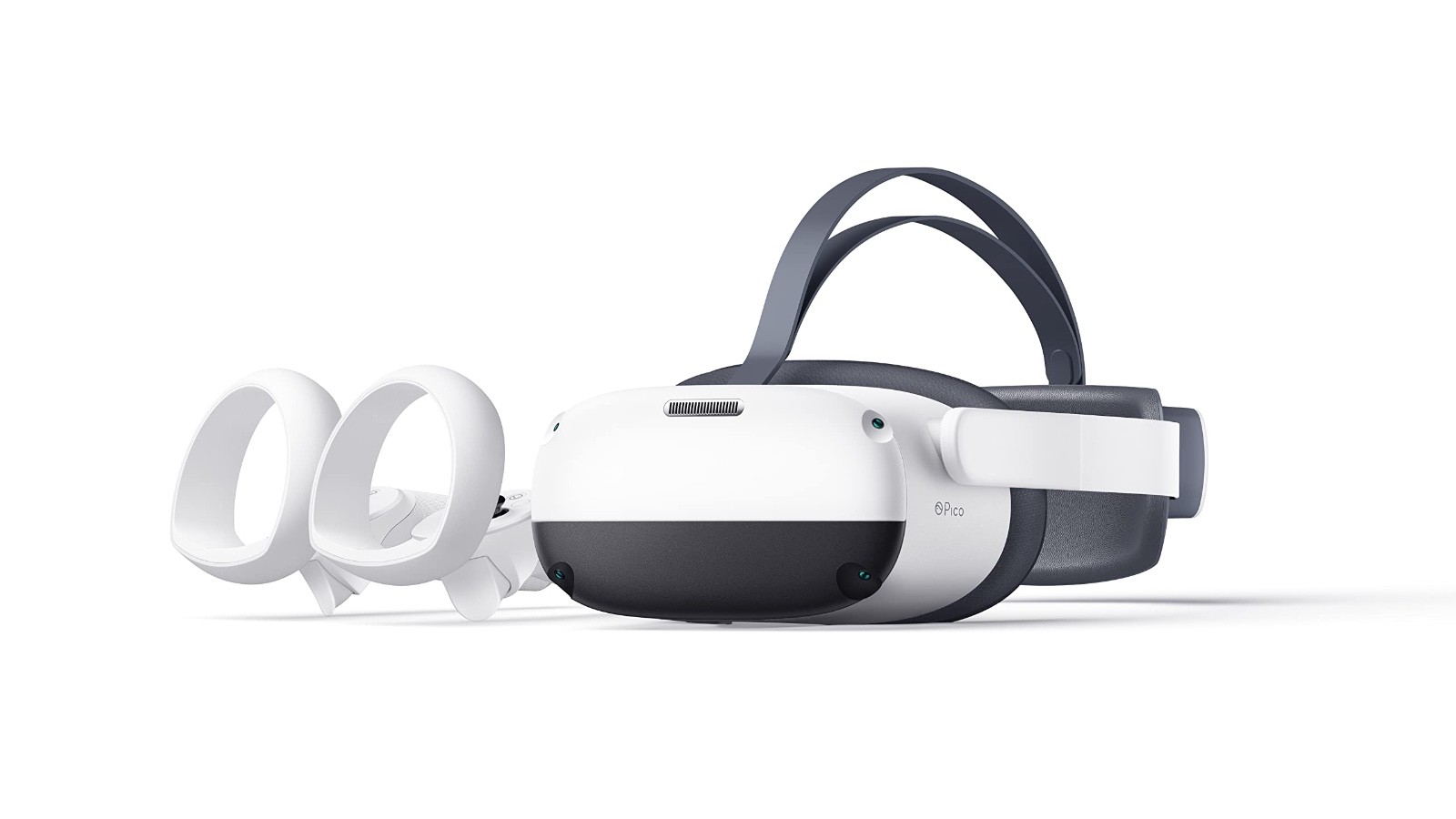 PICO Neo 3 Link VR headset with two controllers